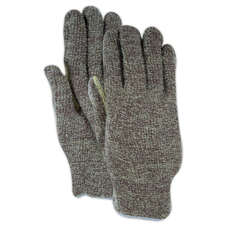 Magid CutMaster ParaAramid Blend Terrycloth Knit Gloves with Continuous Knit Wrist  Cut Level 4, 12PK 41390KWJT
